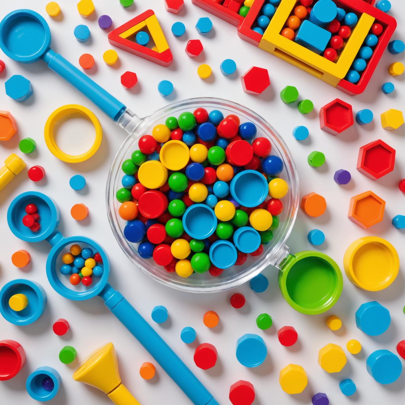 Colourful STEM educational toys and science kits